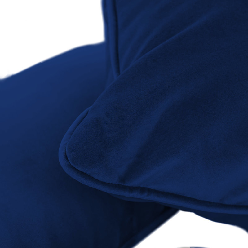 Rectangle Lumbar Microfiber Pillow with Piping, 2-pack, Eclipse, Rectangular 12"H x 20"W