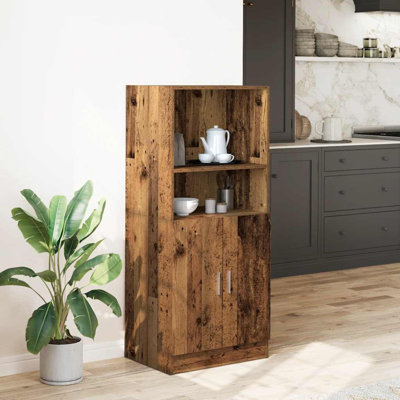 Kitchen Cabinet 57X41.5X131.5 Cm Engineered Wood
