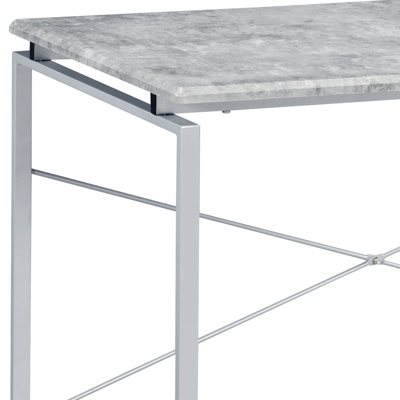 Bureau Rotem, Faux béton / double argenté 1