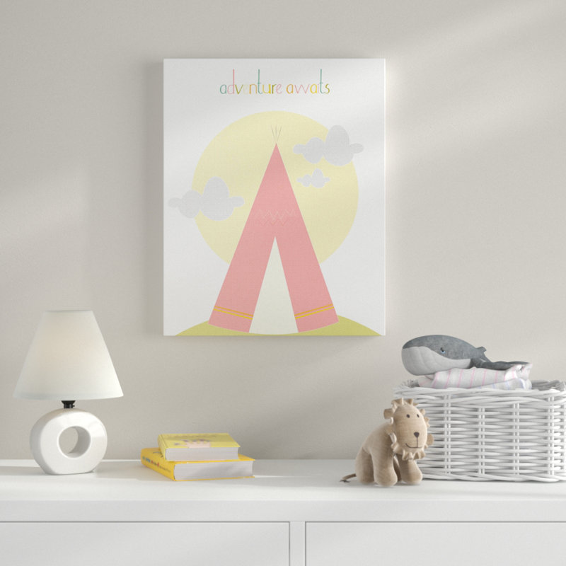 Yara Adventure participe Ã  l'Ã©vÃ©nement Tee Pee Art, Toile tendue, H 20 po x l 16 po x P 1,5 po