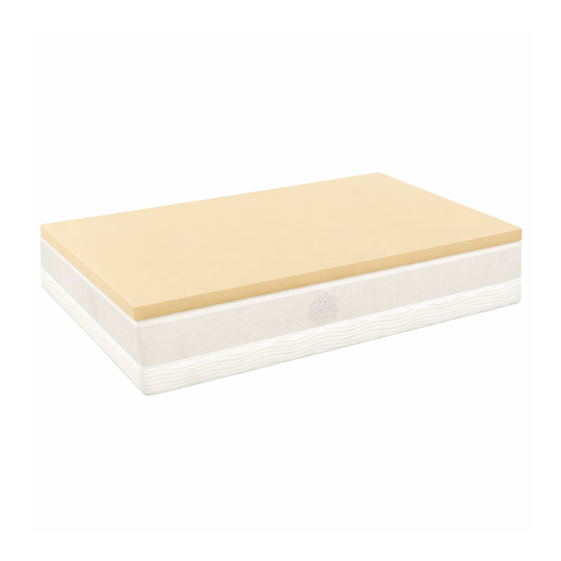 PlushBeds 5 lb Density Memory Foam Mattress Topper, 2 inches, Twin