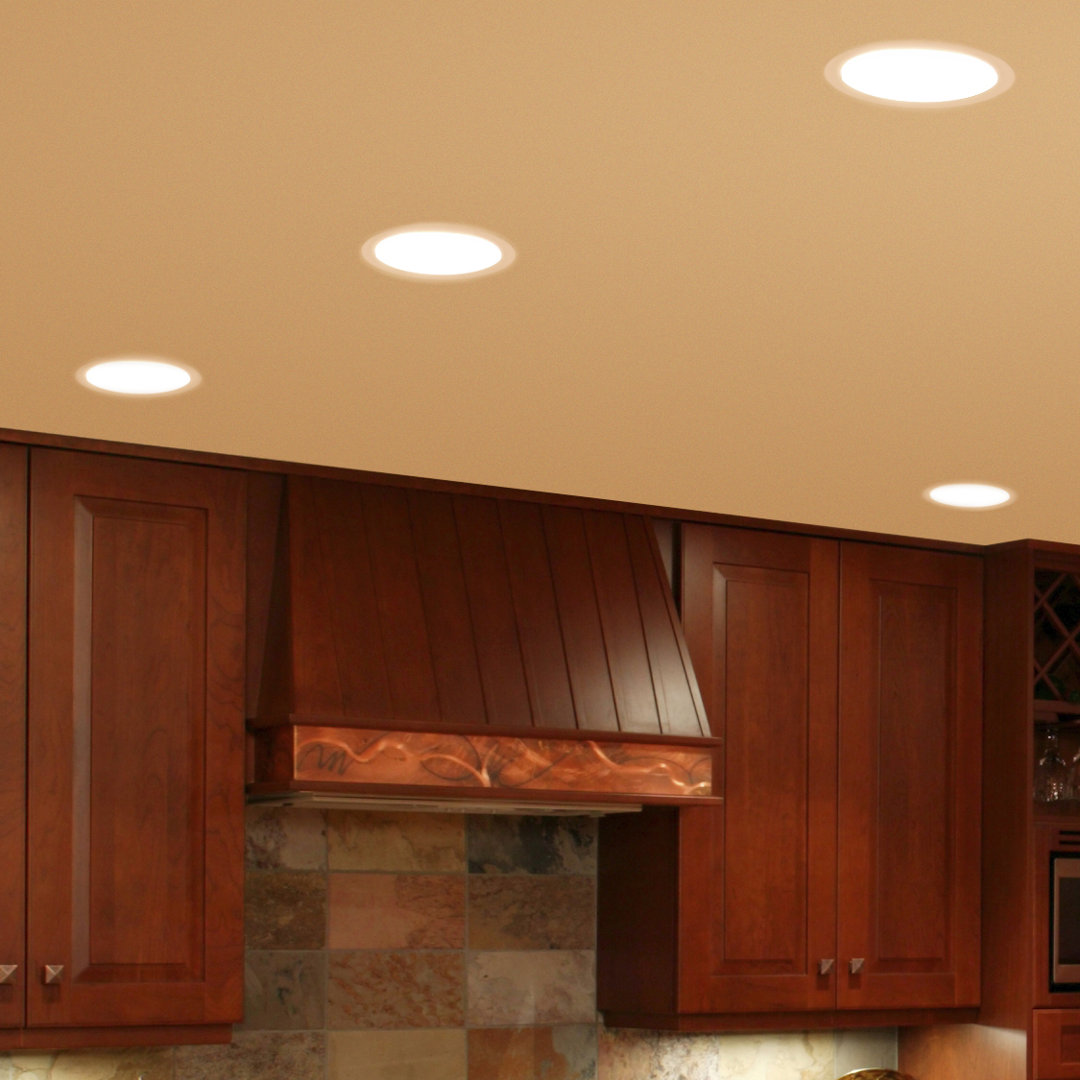 R30 Eyeball 6" Adjustable Recessed Trim NICOR Lighting 