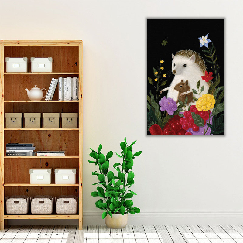 Hazeland Zues - reproduction d'art sur toile, H 18 po x l 12 po