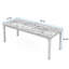 Table de salle à manger rectangulaire de 78 po pour 6 à 8 personnes-285795294