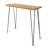DENALI INDUSTRIAL WOOD AND METAL BAR TABLE