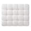 Repose-pieds blanc polyvalent Boucle
