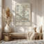 «Beige Jasmine» par William Morris, reproduction sur toile -1985817210-1985817197
