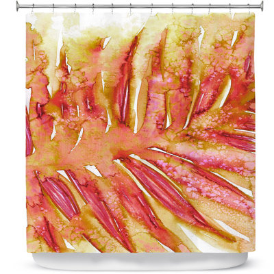 Rideau de douche simple paradise palm