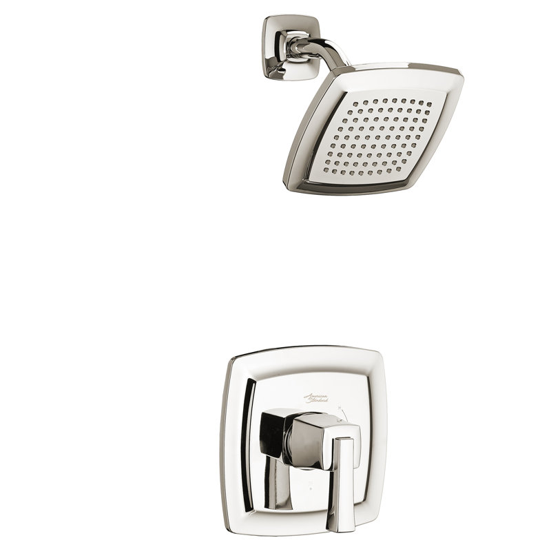 Ensemble de garniture de douche avec pomme de douche American Standard Townsend, Nickel poli