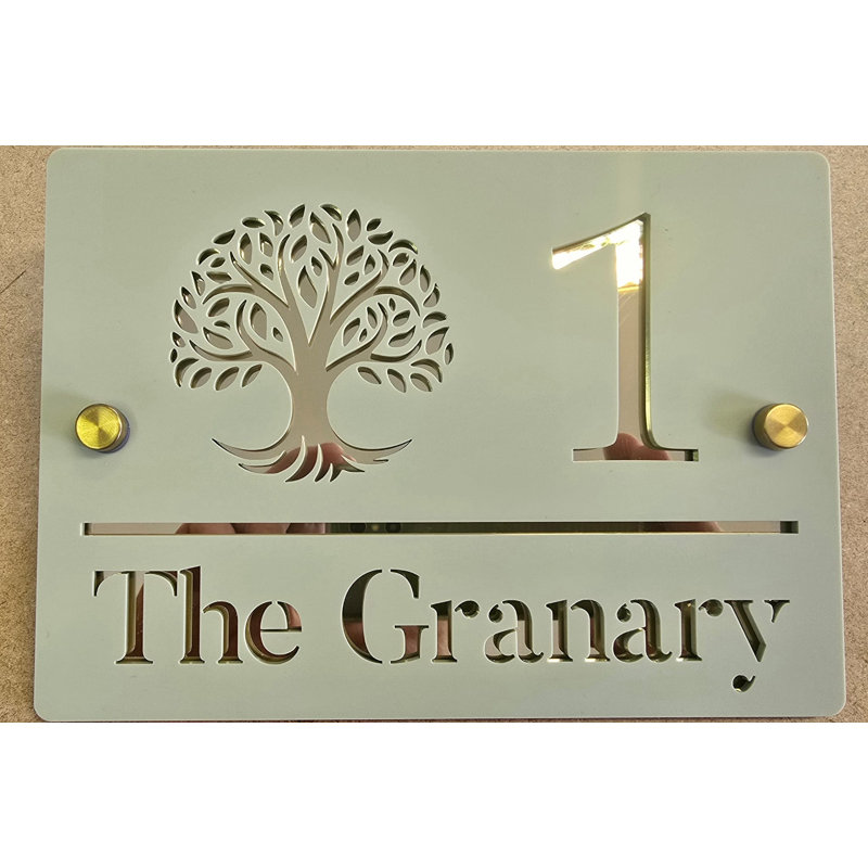 House Signs UK Wall Plaque