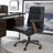 La-Z-Boy Dawson Ergonomic Modern Executive Office Chair with Adjustable High Back Lumbar Support-43781805