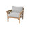 Monterey Teak Outdoor Club Chair with Sunbrella Cushions