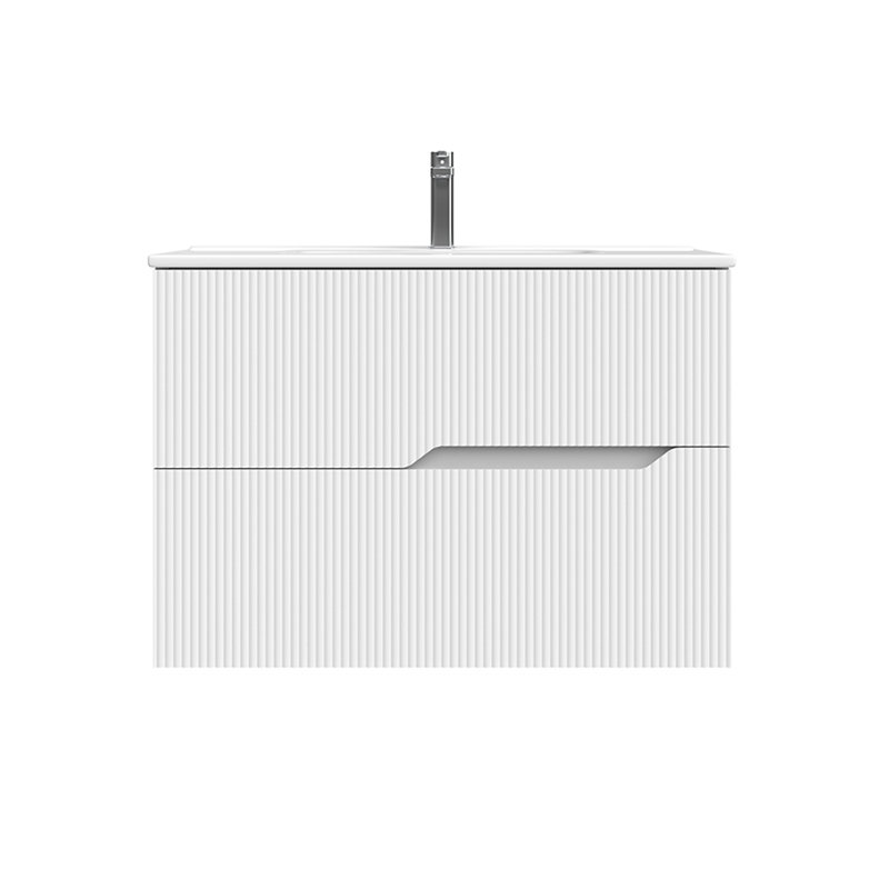 Tulipa Single Vanity, Matte White, 32"
