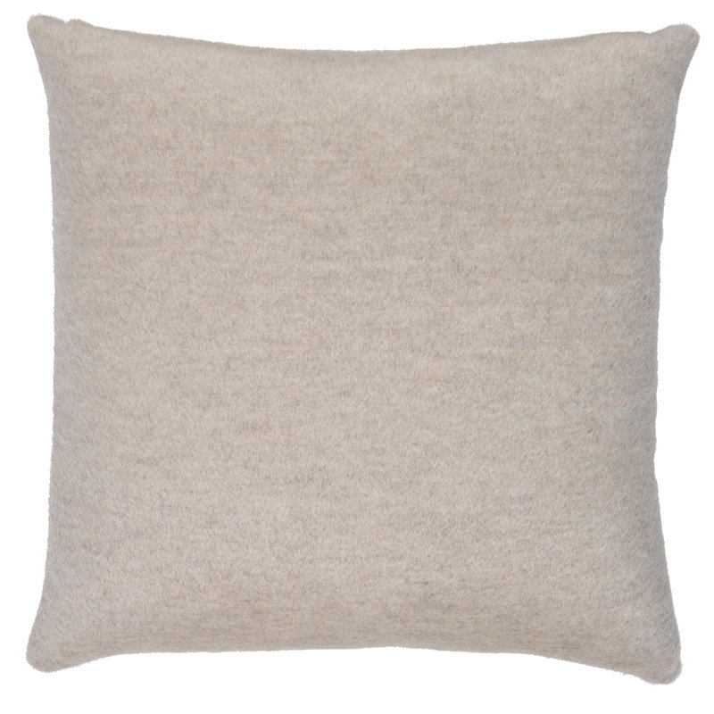 Dixon Mohair Pillow, 20" x 20", Stone