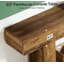 Table de couloir à 2 niveaux, table de canapé, table console-434194576