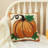 14"H Fall Hooked Pumpkin Pillow