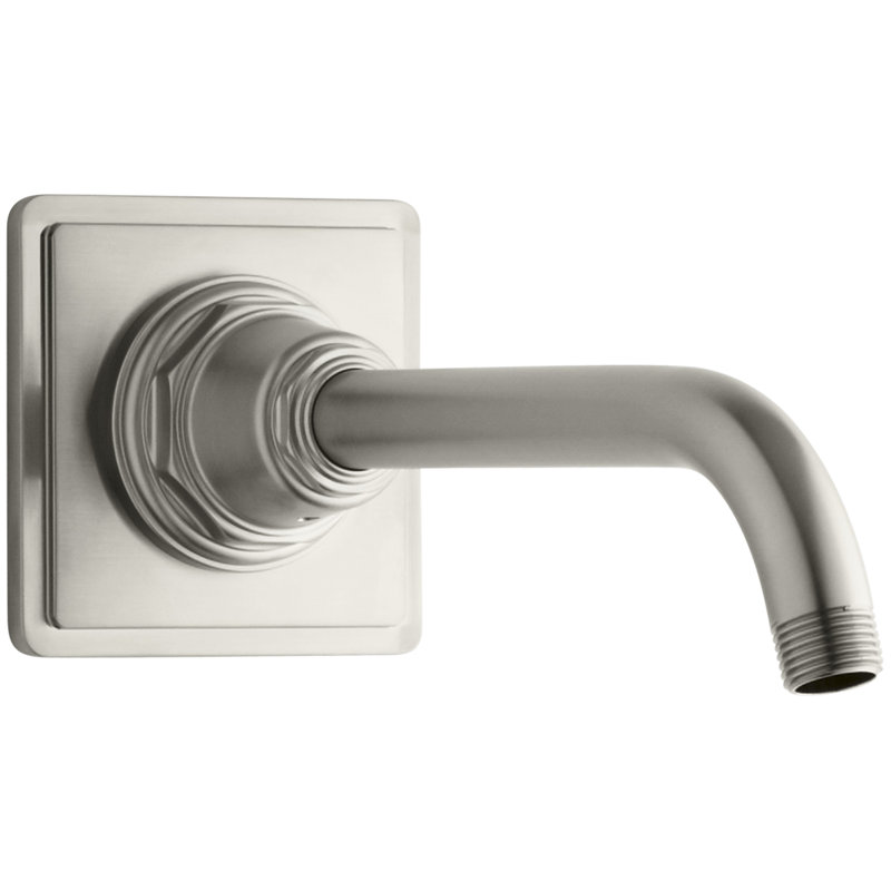 Pinstripe® Showerarm and Flange, Vibrant Brushed Nickel