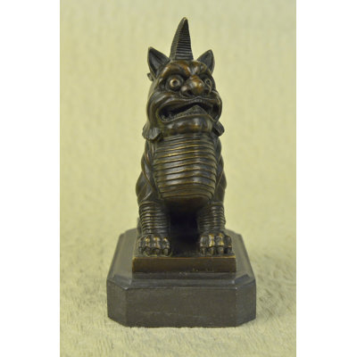 Sculpture de chien chinois Foo