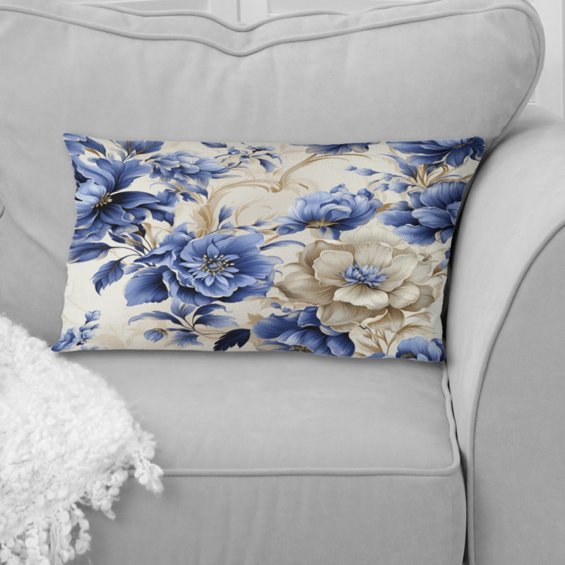 Floral Throw Pillow