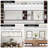 10-Light Modern Bathroom Vanity Light, E26 Socket (Bulbs Not Included)-535485379-535485383-535485401