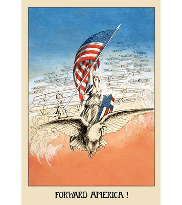 « forward america », impression
