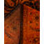 Overdyed Hand-Knotted Wool Modern-Contemporary Red Area Rug 5' 3" x 7' 5"