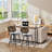 Medieval Modern 26"Counter Stool With Woven Rattan Strips-14829045