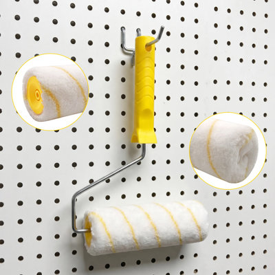 Complete DIY Professional Paint Roller Set 9&4 Inch Microfiber Roller Covers