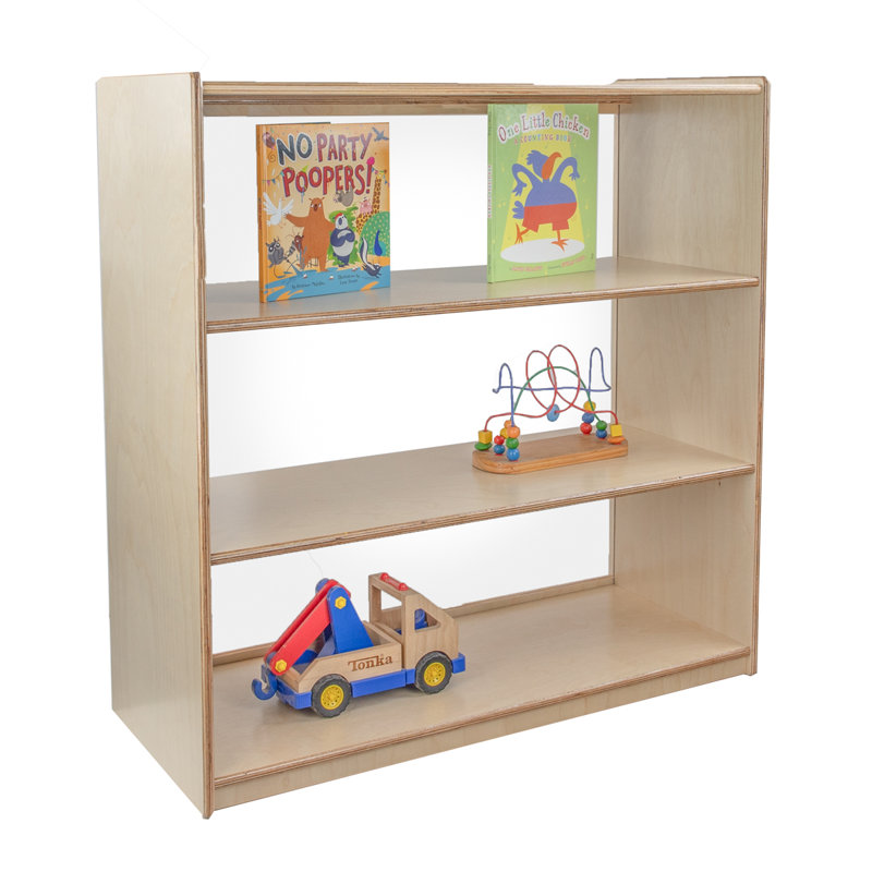Natural Environments Multi Purpose Shelving Unit, 36" H x 36" W x 15" D, Natural, Acrylic