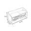 Banc de rangement pour chaussures 39,4 po multifonctionnel-109600249