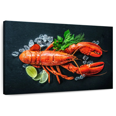 Homard rouge frais