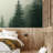 Forest Nature Landscape Peel & Stick Border-93868102