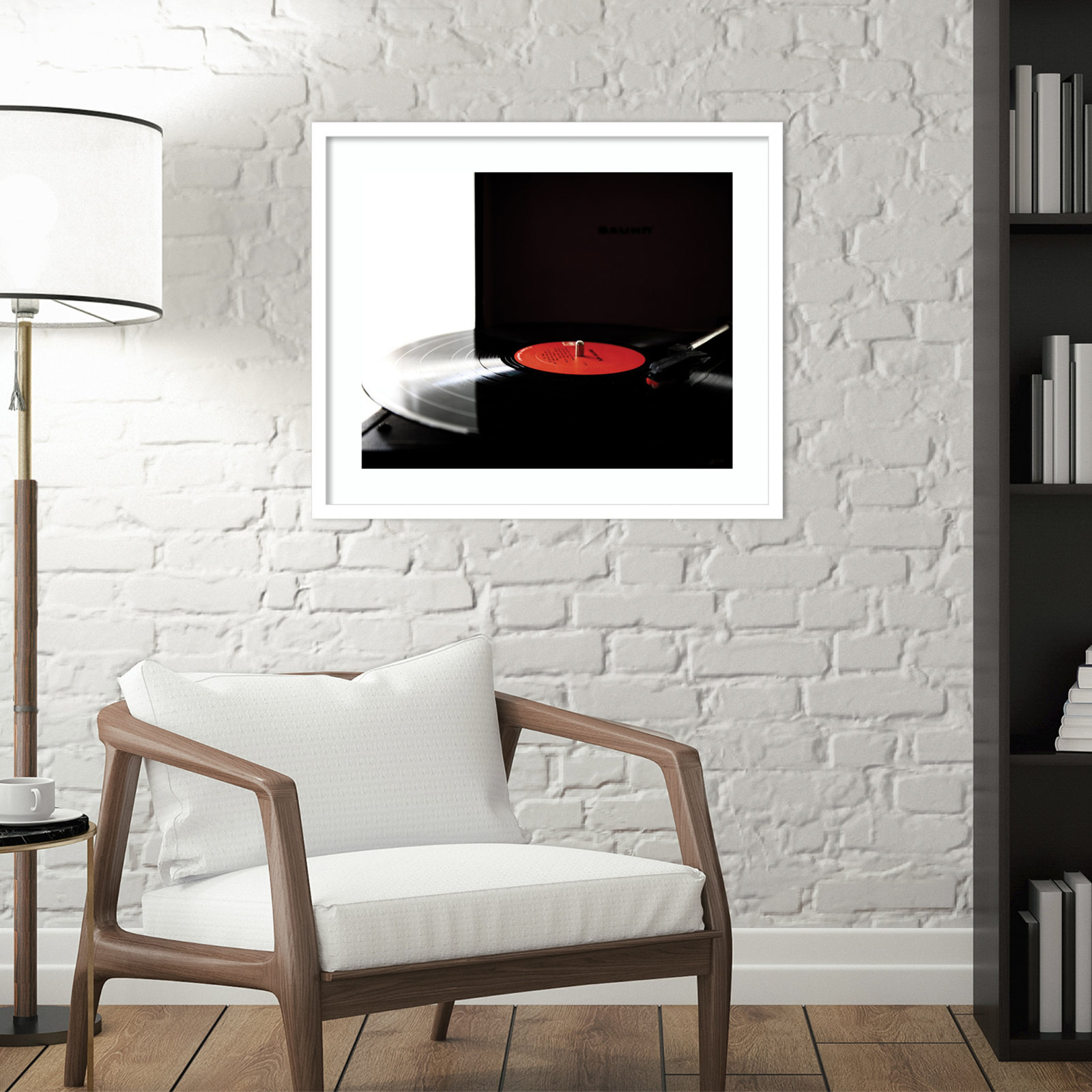 Spin by Alicia Abla, Black Framed, 21.25" H x 25.25" W x 0.8" D