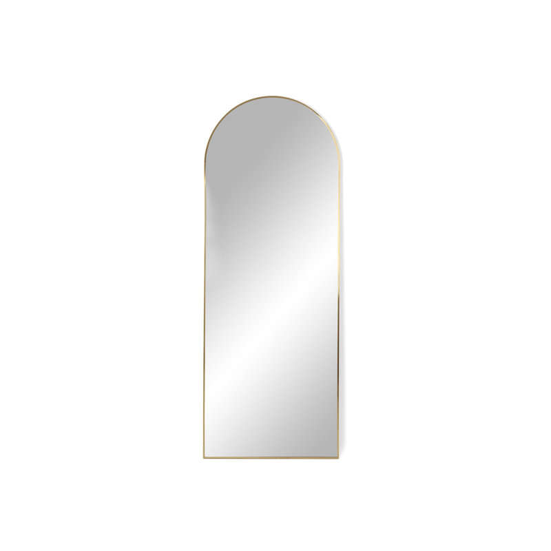 Norwich Arch Brass Mirror