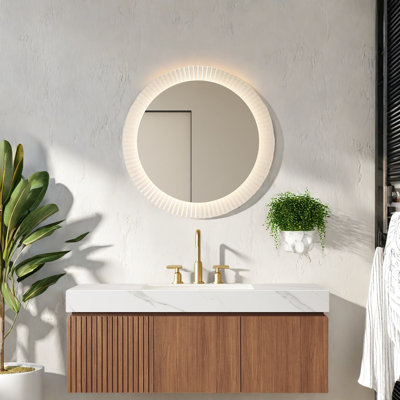 Meuble-lavabo moderne de 48 po avec rangement spacieux, armoire en bois durable et lavabo en marbre luxueux