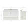 Magnolia Bath Vanity Rectangular Basin S061SCW2R