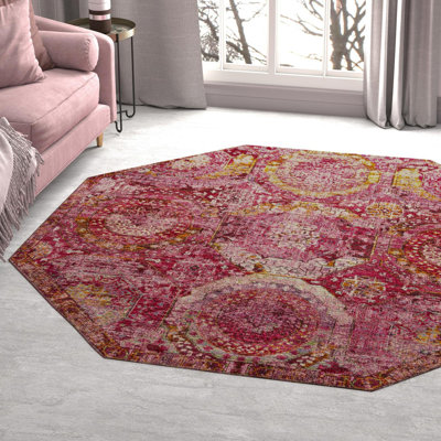 Tapis rose Folmar