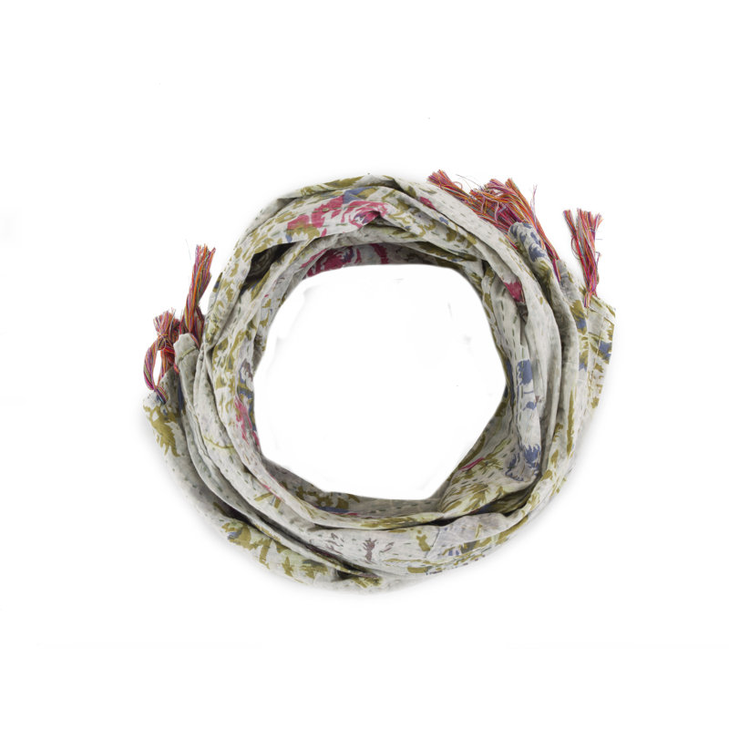 Écharpe Kantha