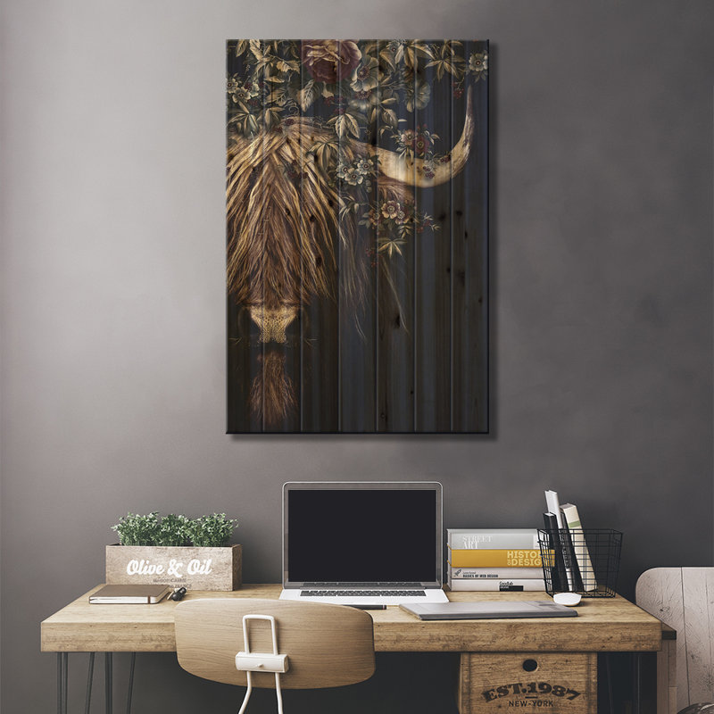 " Highlander II " by Wouter Rikken, 40" H x 26" W x 1.5" D