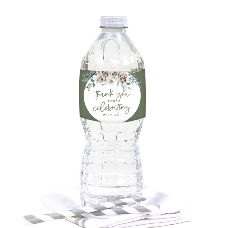 Autocollants pour bouteilles d'eau