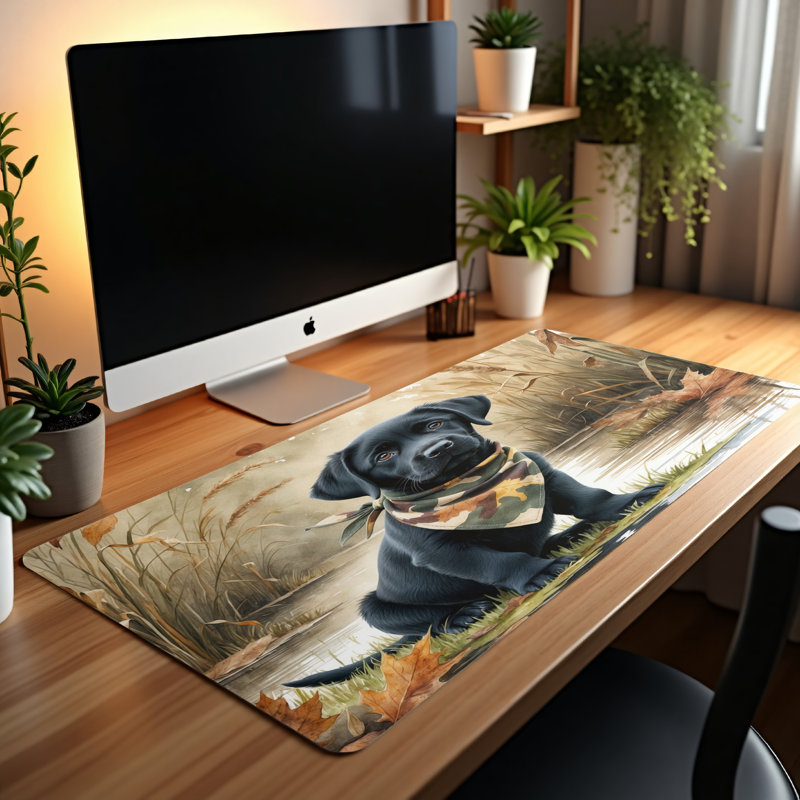 Polyester Desk Pad, 23.6x13.8