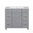 36'' Free-Standing Bathroom Vanity With Ceramic Sink, Cabinet With One Doors And 3 Drawers-246214499