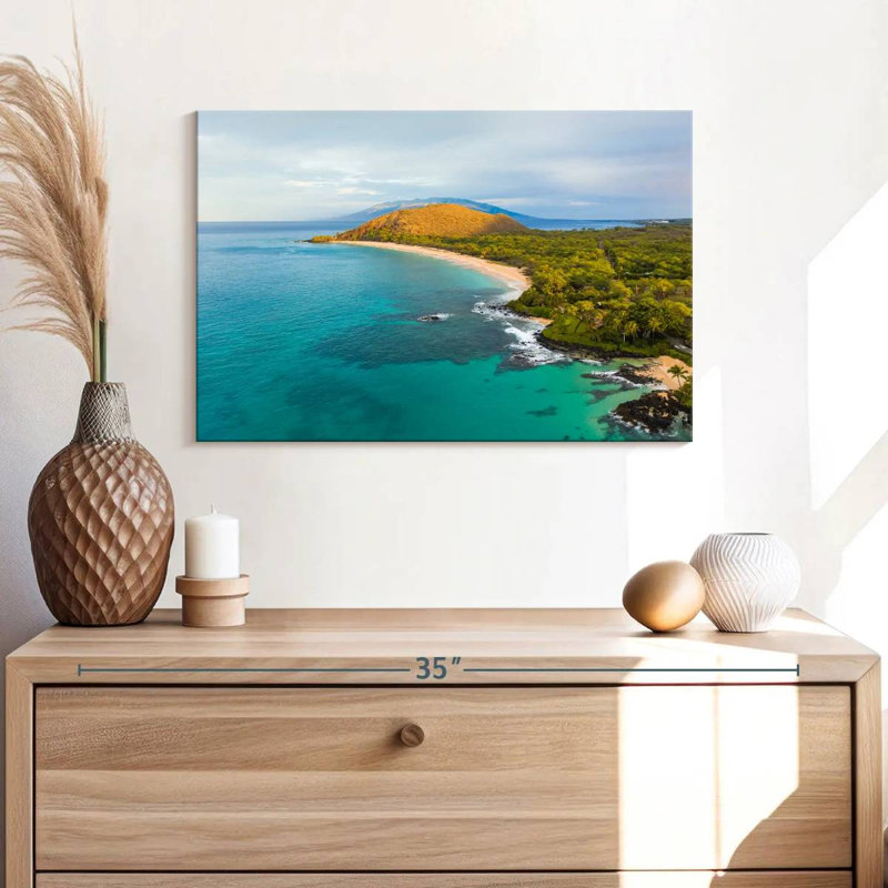 Gillard Blue Makena Beach, H 16 po x l 24 po