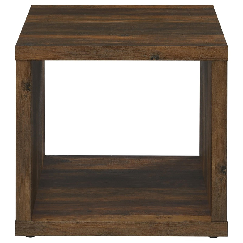 Table de bout d'appoint Flint, Brun
