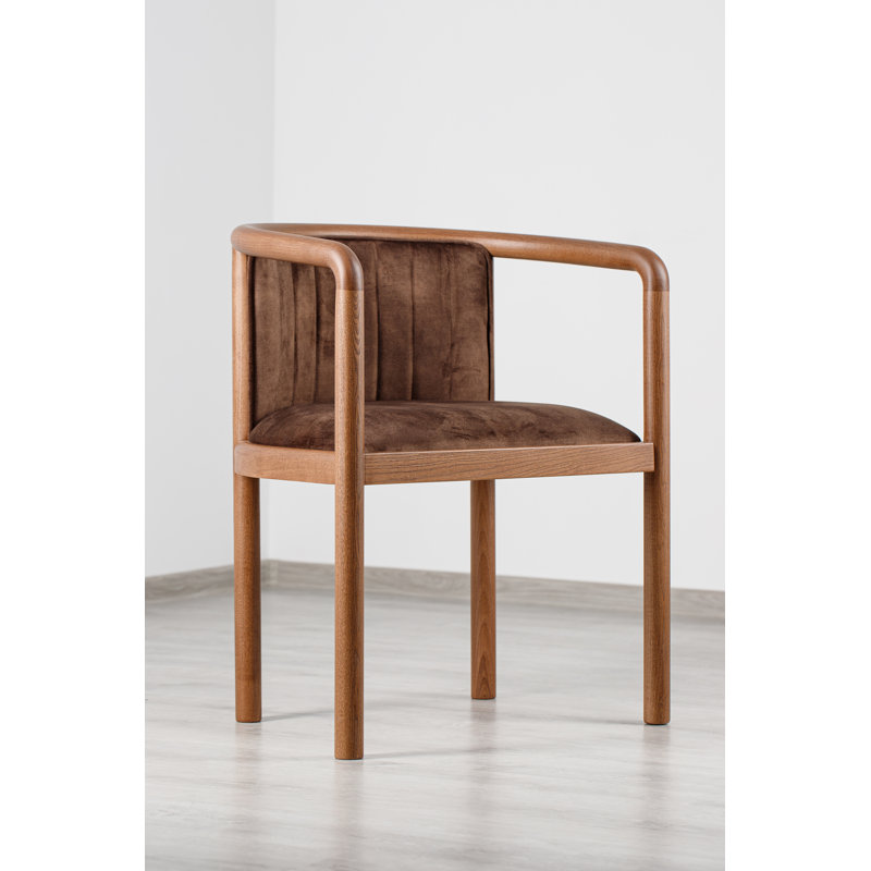 Alton Dining Chair, Matte Brown, Matte Brown