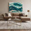 Art nautique sur toile vert sarcelle nautique-1800862674