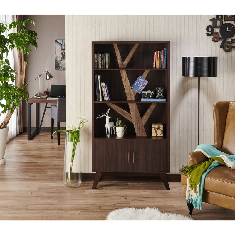Carrie 171 cm H x 90 cm W Standard Bookcase