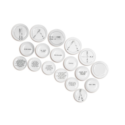 Galateo 18 Piece Ceramic Dinnerware Set - Service for 6