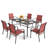 Argyri 6 - Person Patio Dining Set with Rectangular Table