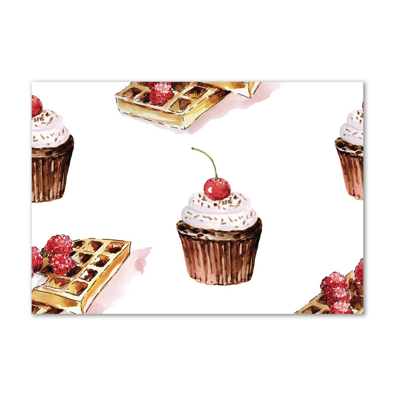 Dessert - Wrapped Canvas Print